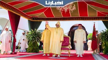 الملك محمد السادس يترأس بالمضيق حفل استقبال بمناسبة عيد العرش المجيد..